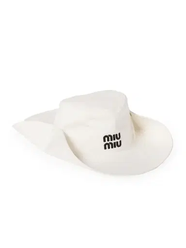 Miu Miu Women's Drill Cowboy Hat | Thumbnail 1