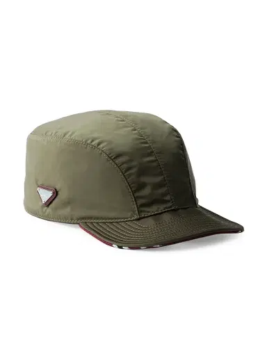 Prada Women's Re-Nylon Baseball Cap - Green | Thumbnail 1