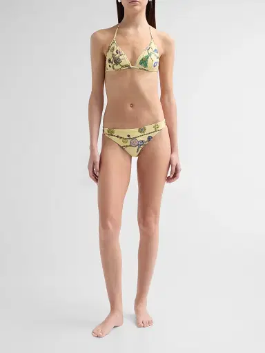 Versace Women's Broken Jewels Printed Swim Top - Size XL | Thumbnail 2 Versace Women's Broken Jewels Printed Swim Top - Size XL | Thumbnail 2