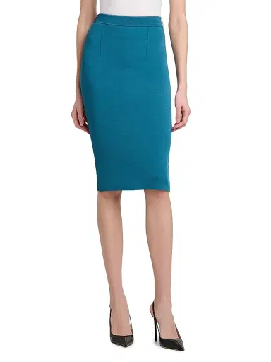 Tom Ford Women's Stretch Knit Knee-Length Skirt | Thumbnail 3 Tom Ford Women's Stretch Knit Knee-Length Skirt | Thumbnail 3