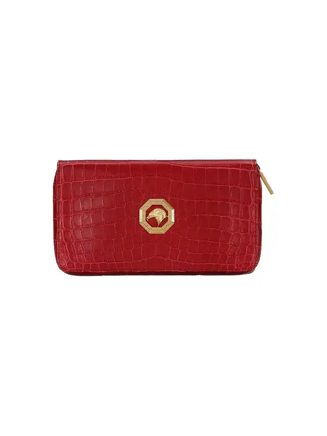 Stefano Ricci Men's Crocodile and Calf Leather Bag - Merlot Red