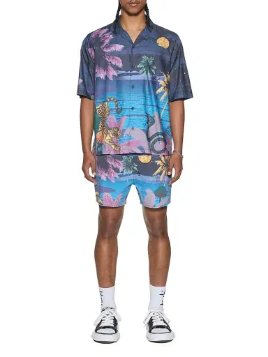 Ksubi Men's Moonlight Diner Short-Sleeve Camp Shirt - Assorted - Size XXL | Thumbnail 2