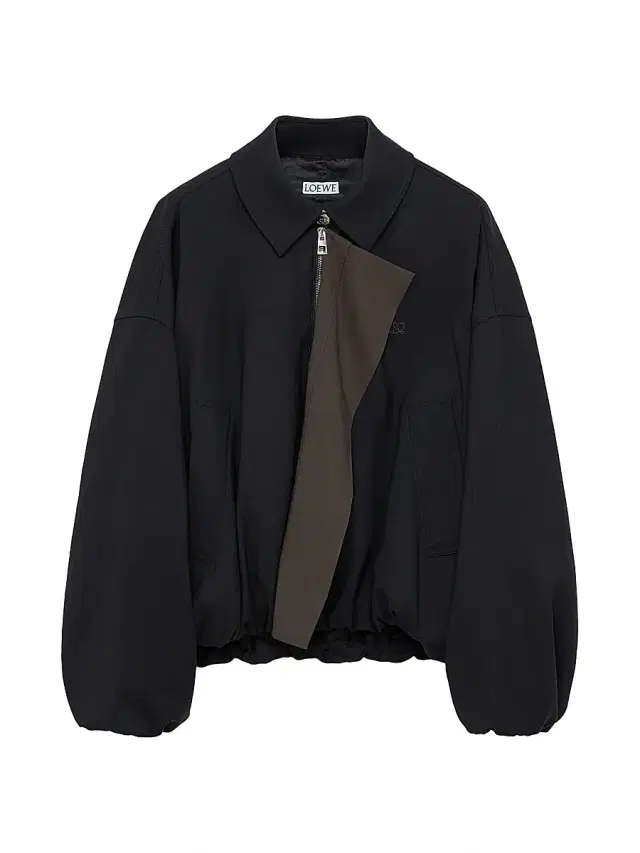 LOEWE Women's Asymmetric Panel Jacket - Black
