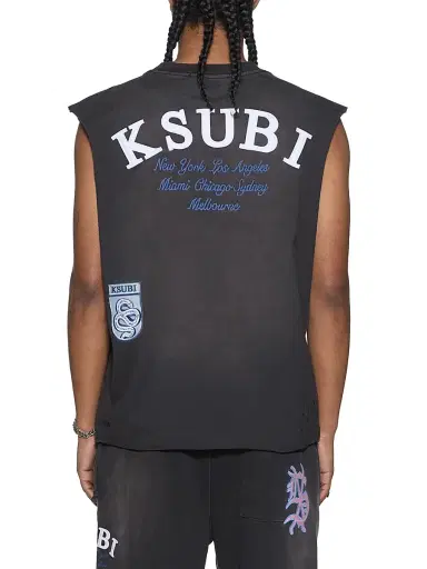 Ksubi Men's Genesis Ekcess Muscle T-Shirt | Thumbnail 3 Ksubi Men's Genesis Ekcess Muscle T-Shirt | Thumbnail 3