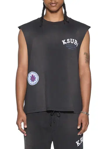 Ksubi Men's Genesis Ekcess Muscle T-Shirt | Thumbnail 1 Ksubi Men's Genesis Ekcess Muscle T-Shirt | Thumbnail 1