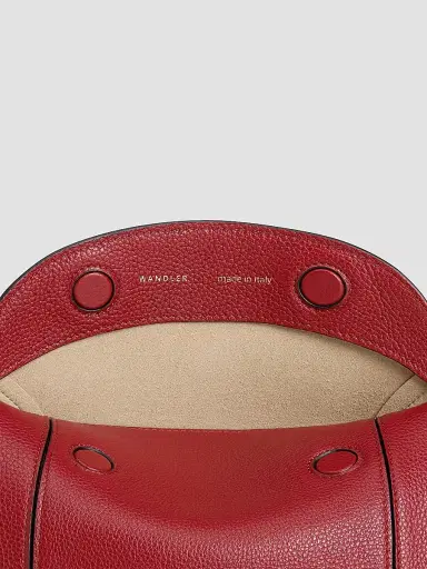 Wandler Women's Penelope Slouch Leather Shoulder Bag - Scarlet Crust | Thumbnail 3