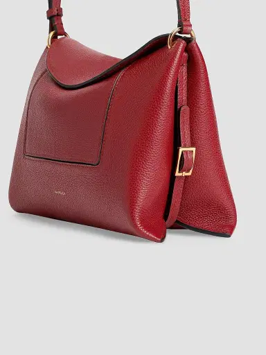 Wandler Women's Penelope Slouch Leather Shoulder Bag - Scarlet Crust | Thumbnail 4