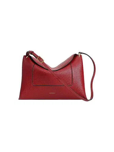 Wandler Women's Penelope Slouch Leather Shoulder Bag - Scarlet Crust | Thumbnail 1