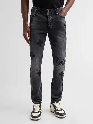 Ksubi Men's Van Winkle Blakk Metal Paise Jeans - Black - Size 40 | Thumbnail 4 Ksubi Men's Van Winkle Blakk Metal Paise Jeans - Black - Size 40 | Thumbnail 4
