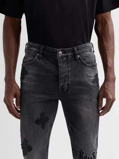 Ksubi Men's Van Winkle Blakk Metal Paise Jeans - Black - Size 40 | Thumbnail 5 Ksubi Men's Van Winkle Blakk Metal Paise Jeans - Black - Size 40 | Thumbnail 5