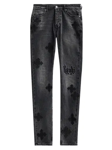 Ksubi Men's Van Winkle Blakk Metal Paise Jeans - Black - Size 40 | Thumbnail 1 Ksubi Men's Van Winkle Blakk Metal Paise Jeans - Black - Size 40 | Thumbnail 1