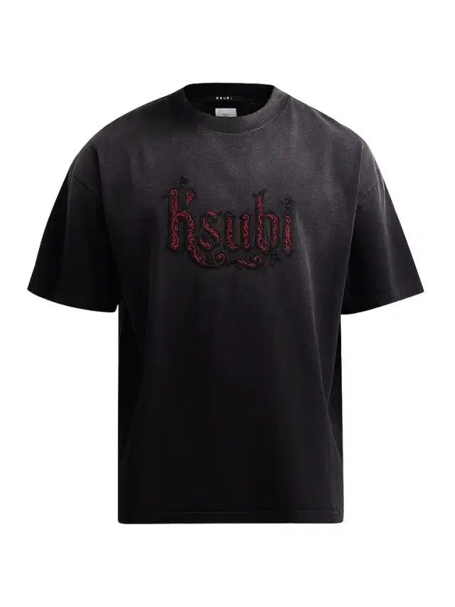 Ksubi Men's Paise Ekcess Cotton T-Shirt - Charcoal