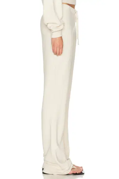 Skims Drapey French Terry Straight Leg Sweatpant | Thumbnail 3