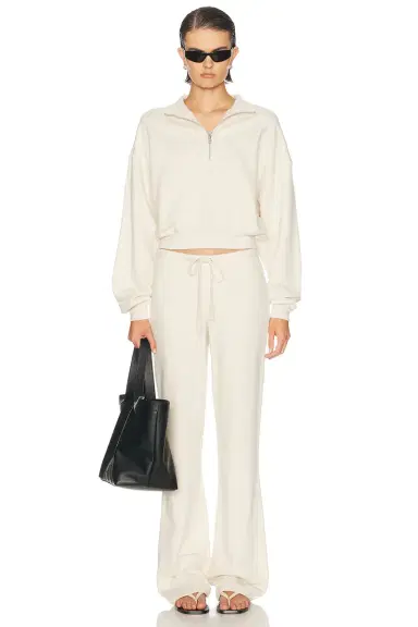 Skims Drapey French Terry Straight Leg Sweatpant | Thumbnail 5