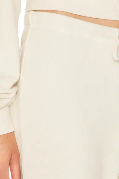 Skims Drapey French Terry Straight Leg Sweatpant | Thumbnail 6