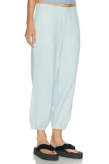 Skims Drapey French Terry Cropped Low Rise Jogger Sweatpant | Thumbnail 2