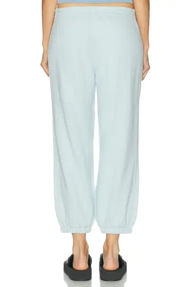 Skims Drapey French Terry Cropped Low Rise Jogger Sweatpant | Thumbnail 4