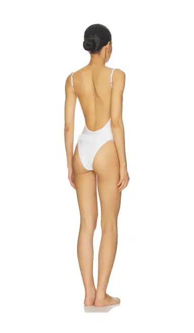 Frankies Bikinis X Paige Lorenze Juliet Satin One Piece | Thumbnail 3 Frankies Bikinis X Paige Lorenze Juliet Satin One Piece | Thumbnail 3