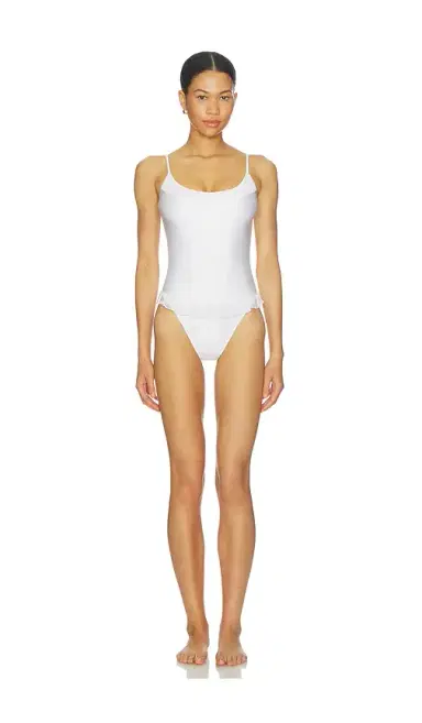 Frankies Bikinis X Paige Lorenze Juliet Satin One Piece | Thumbnail 1 Frankies Bikinis X Paige Lorenze Juliet Satin One Piece | Thumbnail 1