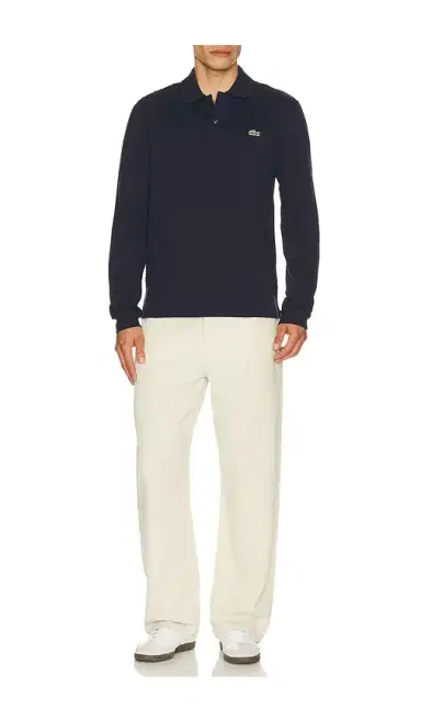 Lacoste Classic Fit Long Sleeve Polo | Thumbnail 3 Lacoste Classic Fit Long Sleeve Polo | Thumbnail 3