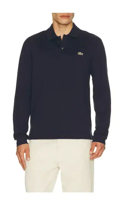 Lacoste Classic Fit Long Sleeve Polo | Thumbnail 1 Lacoste Classic Fit Long Sleeve Polo | Thumbnail 1