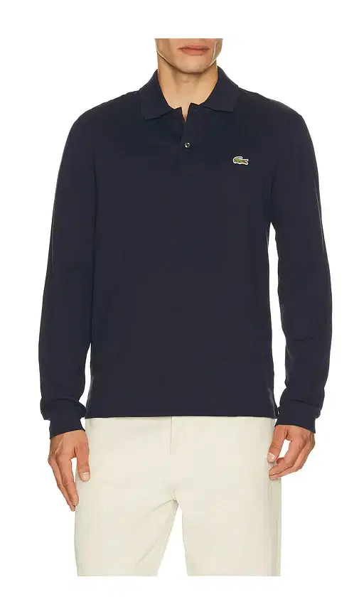 Classic Fit Long Sleeve Polo