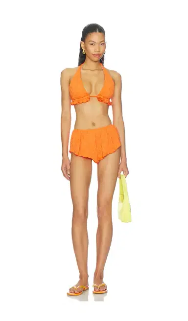 Free People Alma Flutter Bikini Bottom | Thumbnail 4 Free People Alma Flutter Bikini Bottom | Thumbnail 4