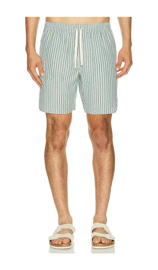 Rhythm Seersucker Stripe Jam Short