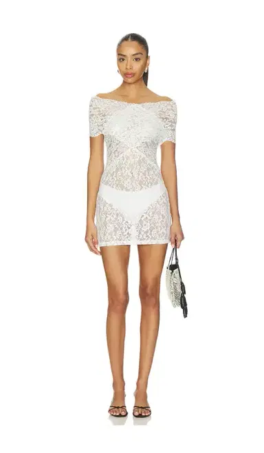 Frankies Bikinis X Paige Lorenze True Love Lace Mini Dress | Thumbnail 2 Frankies Bikinis X Paige Lorenze True Love Lace Mini Dress | Thumbnail 2