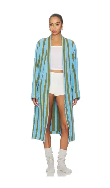Dusen Dusen Waffle Bathrobe | Thumbnail 2