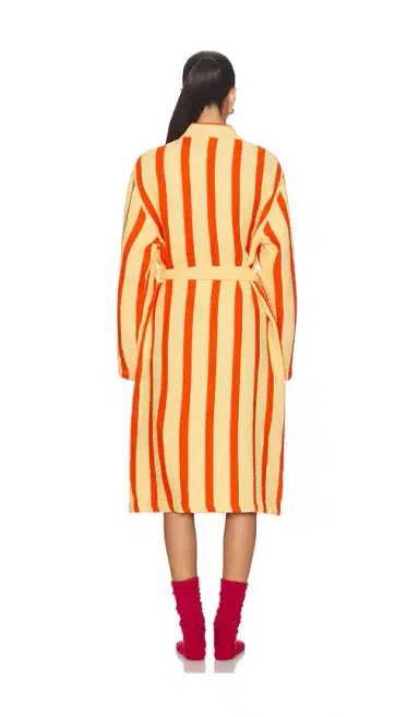Dusen Dusen Waffle Bathrobe | Thumbnail 4