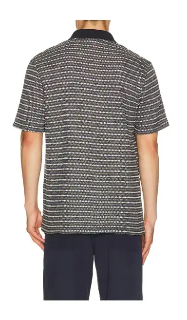 Les Deux Knitted Stripe Polo | Thumbnail 2