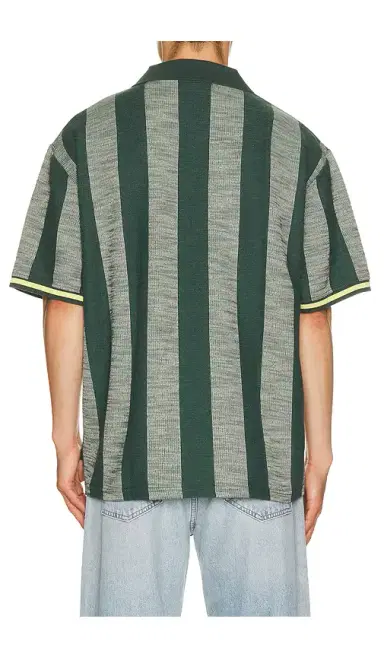 Les Deux Stripe Jacquard Football Jersey | Thumbnail 2