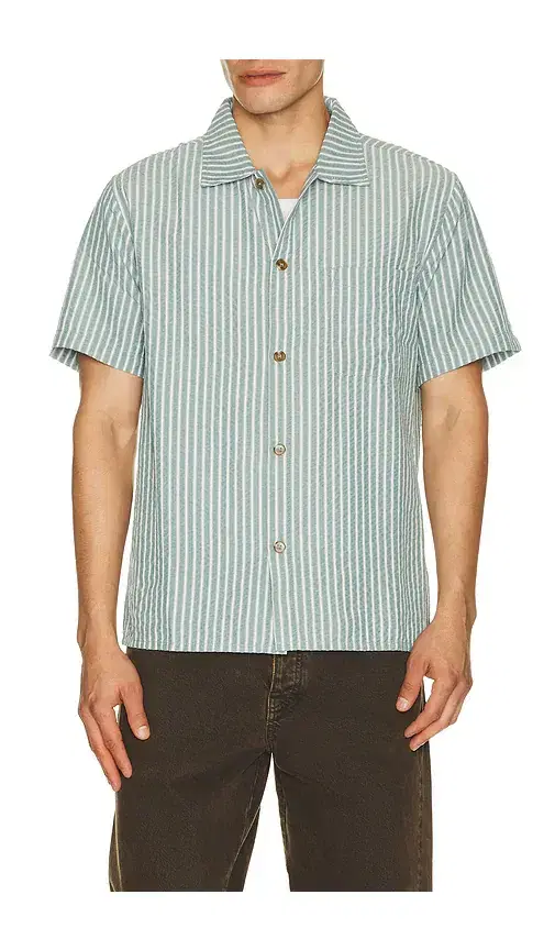 Rhythm Seersucker Stripe Shirt