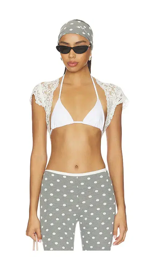 Frankies Bikinis X Paige Lorenze Love Story Lace Bolero