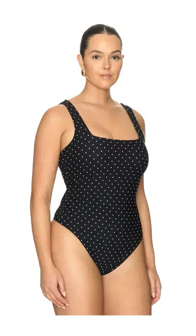 GOOD AMERICAN The Weightless Sculpting Modern Tank Bodysuit | Thumbnail 6