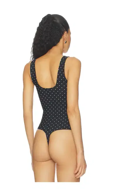 GOOD AMERICAN The Weightless Sculpting Modern Tank Bodysuit | Thumbnail 7