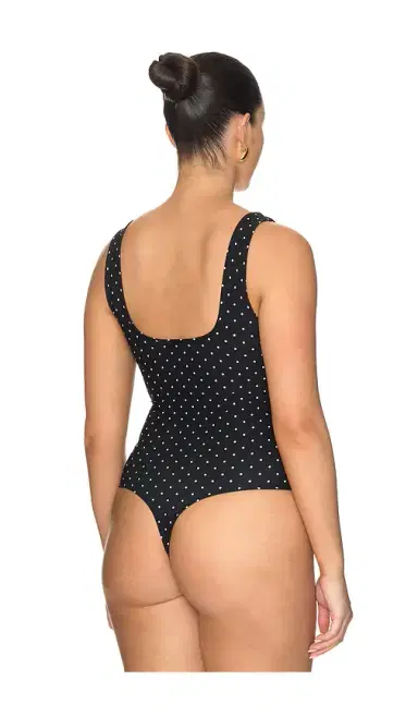 GOOD AMERICAN The Weightless Sculpting Modern Tank Bodysuit | Thumbnail 8