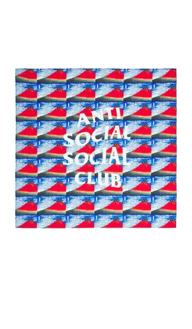 Anti Social Social Club Fine Wind Clear Morning Bandana | Thumbnail 2 Anti Social Social Club Fine Wind Clear Morning Bandana | Thumbnail 2