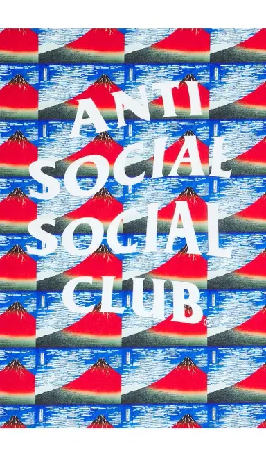 Anti Social Social Club Fine Wind Clear Morning Bandana | Thumbnail 3 Anti Social Social Club Fine Wind Clear Morning Bandana | Thumbnail 3
