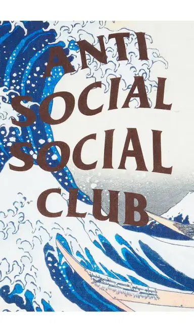 Anti Social Social Club The Great Wave Bandana | Thumbnail 3