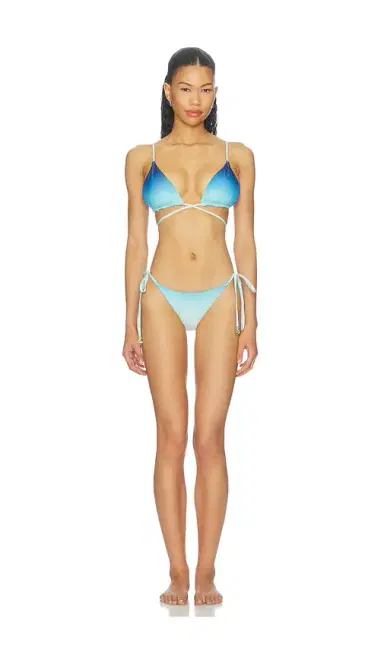 Casablanca String Beaded Bikini Bottom | Thumbnail 4