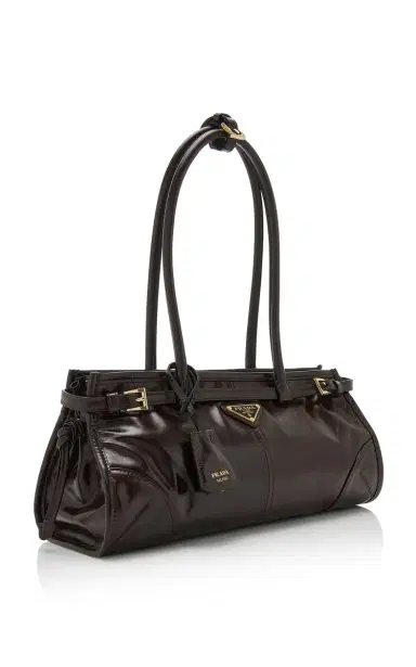 Prada Bonnie Leather Bag | Thumbnail 3 Prada Bonnie Leather Bag | Thumbnail 3