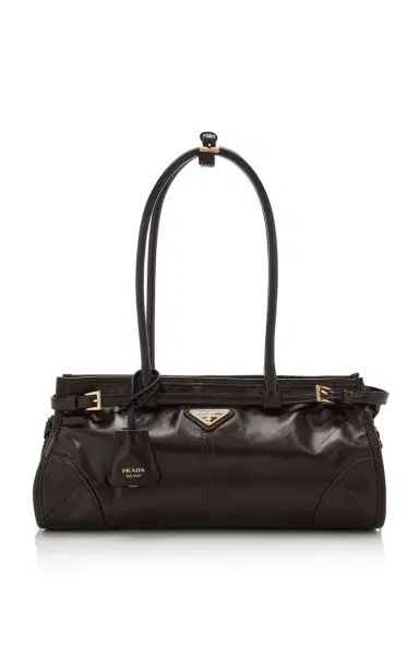 Prada Bonnie Leather Bag | Thumbnail 1 Prada Bonnie Leather Bag | Thumbnail 1
