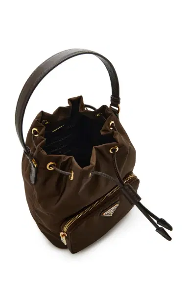 Prada Duet Re-Nylon Bucket Bag | Thumbnail 5
