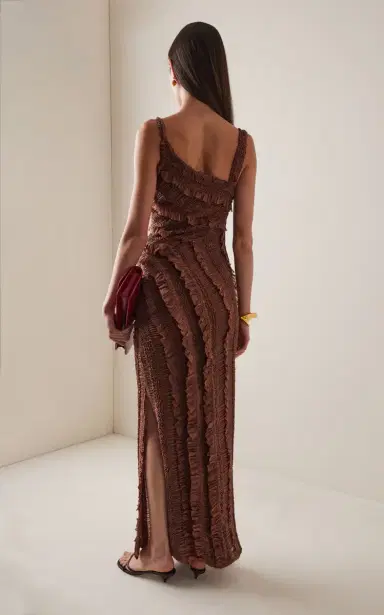 GEORGIA HARDINGE Renaissance Textured Organza Maxi Dress | Thumbnail 4 GEORGIA HARDINGE Renaissance Textured Organza Maxi Dress | Thumbnail 4
