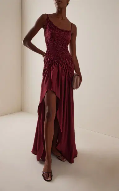 GEORGIA HARDINGE Eclipse Metallic Chiffon Maxi Dress | Thumbnail 2 GEORGIA HARDINGE Eclipse Metallic Chiffon Maxi Dress | Thumbnail 2