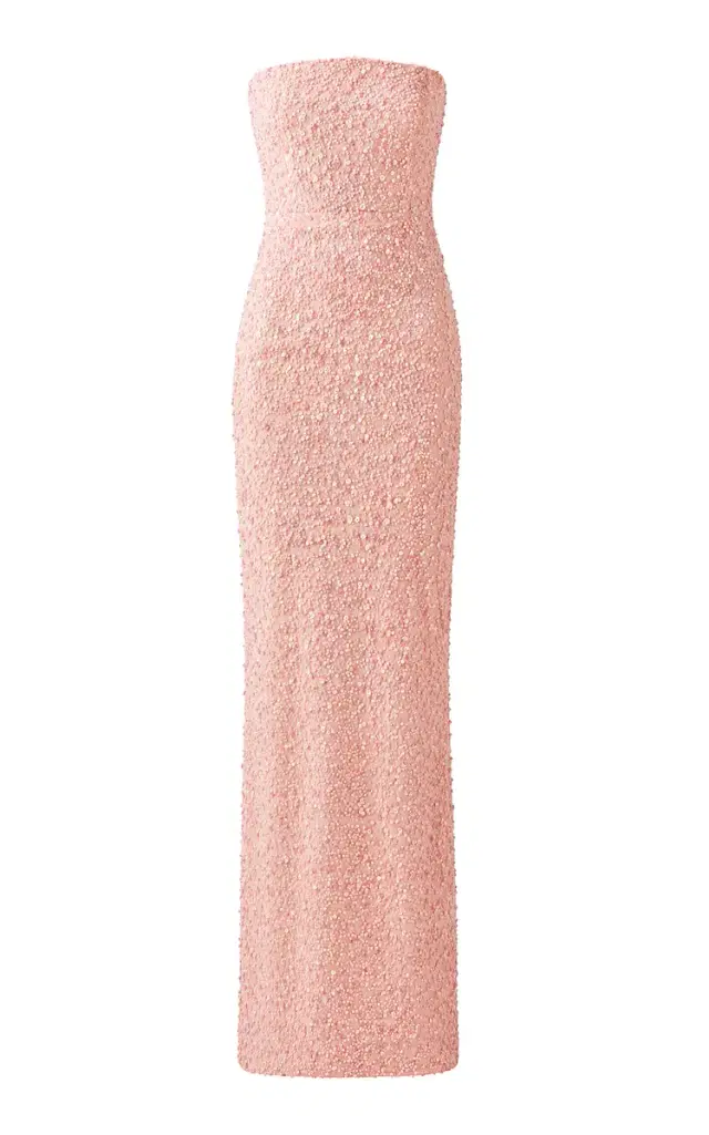 The New Arrivals Ilkyaz Ozel Nara Sequined Maxi Dress