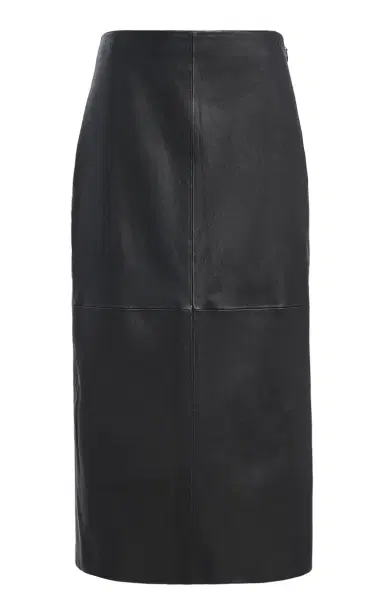 Simkhai Raven Pencil Leather Skirt | Thumbnail 6