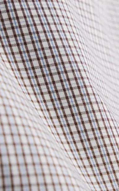 Miu Miu Checkered Cropped Cotton Top | Thumbnail 5 Miu Miu Checkered Cropped Cotton Top | Thumbnail 5